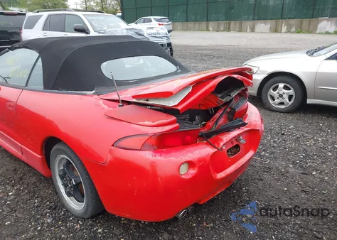 1999 Mitsubishi Eclipse Spyder Gs из США, поврежденный, VIN 4A3AX35G0XE059258